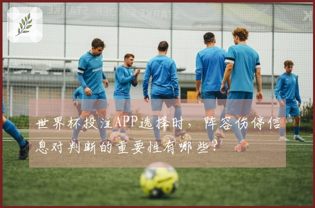 世界杯投注APP选择时，阵容伤停信息对判断的重要性有哪些？
